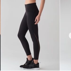 Lululemon Athletica Black 7/8 Leggings